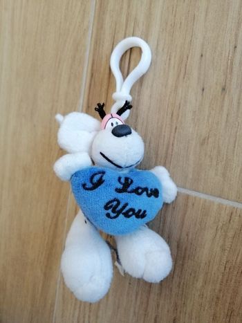 Porte clef I love you neuf