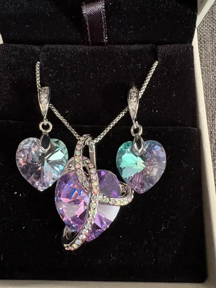 Parure Collier boucles d’oreilles - photo numéro 2