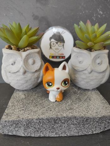 Little Petshop LPS chien berger allemand german shepherd 127 #geektradelpschien