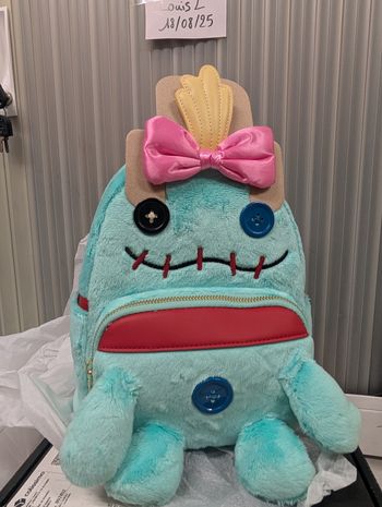 Loungefly sac souillon stitch Disney authentique neuf avec étiquette