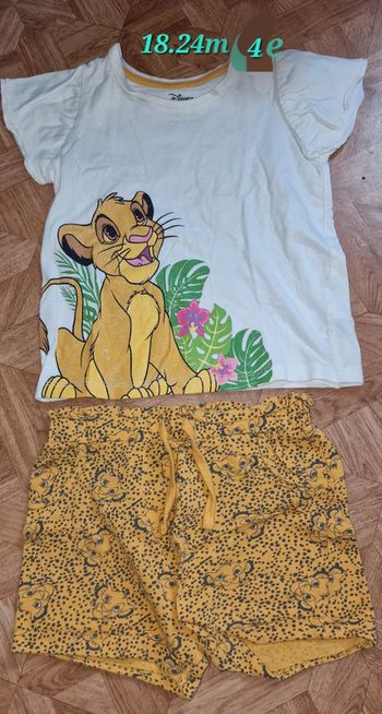 Ensemble 2ans disney