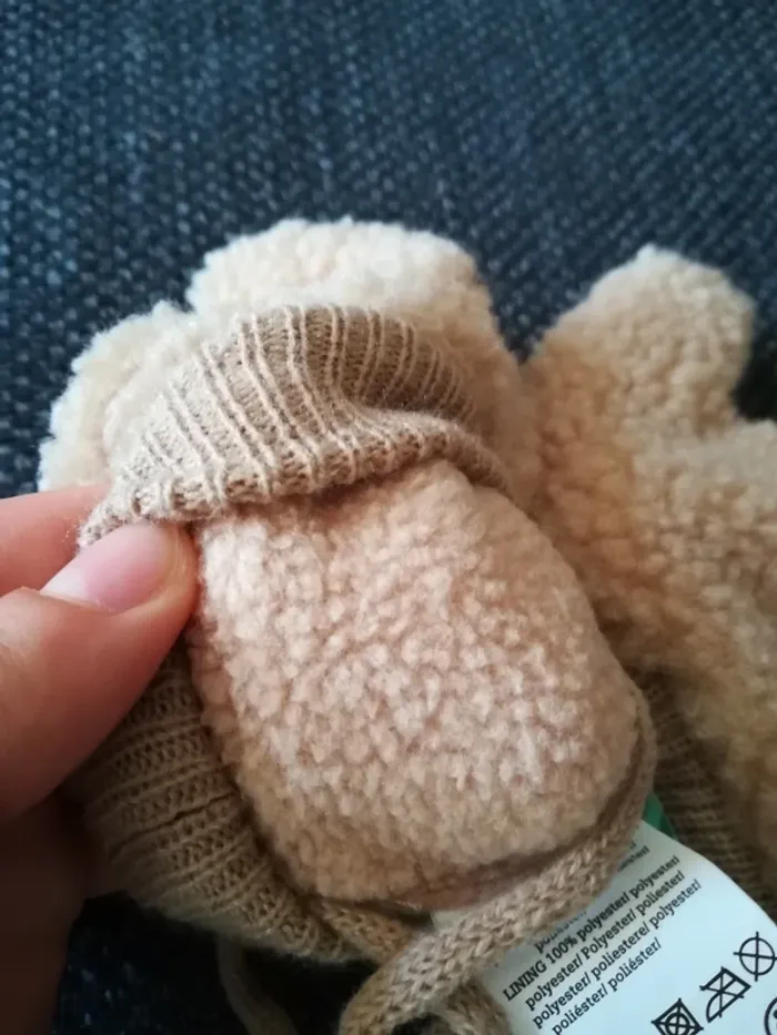 Gants moufles, enfant 2/5 ans, neufs avec étiquette - photo numéro 5