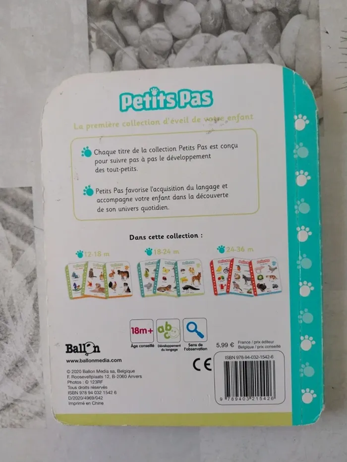 Livre Petits pas La ferme - photo numéro 2