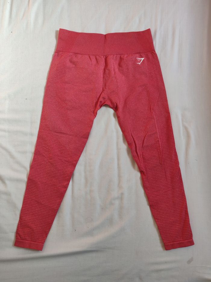 Legging Gymshark seamless rouge taille L - photo numéro 3