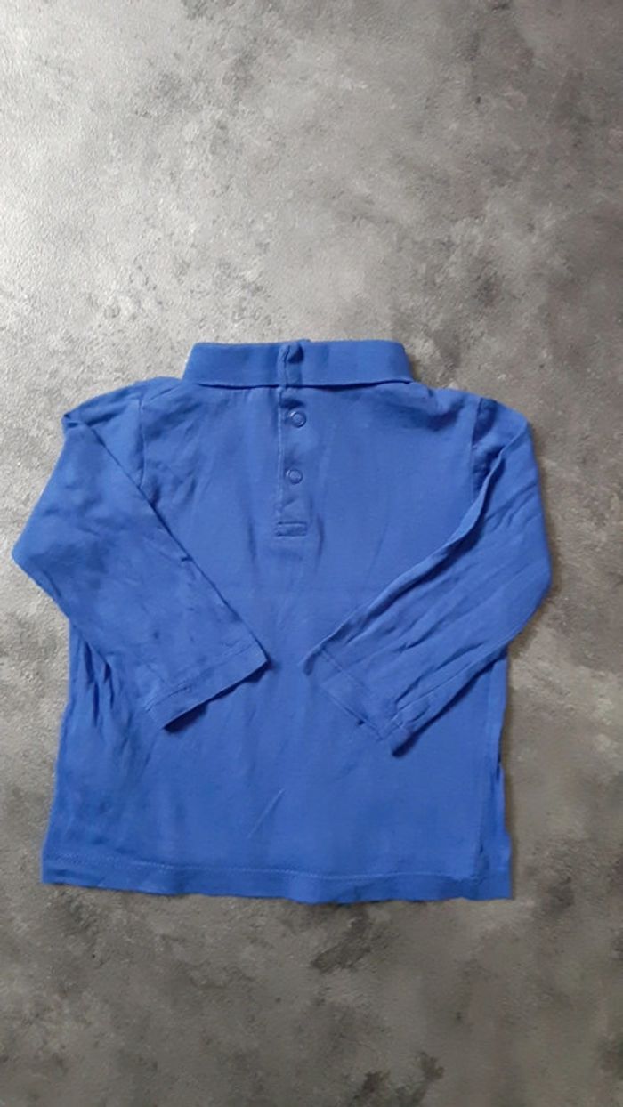 T-shirt manche longue col roulé garçon 100% coton - photo numéro 4