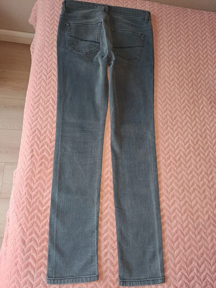 Jean homme bleu grisé comme neuf Brice Jeans slim 38 - photo numéro 5
