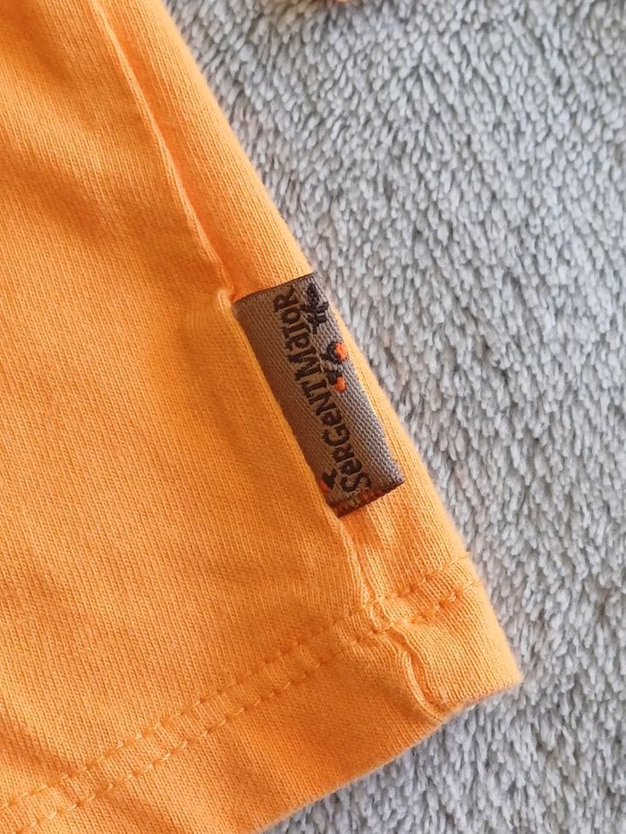 T-Shirt manches longues orange - Sergent Major - photo numéro 4