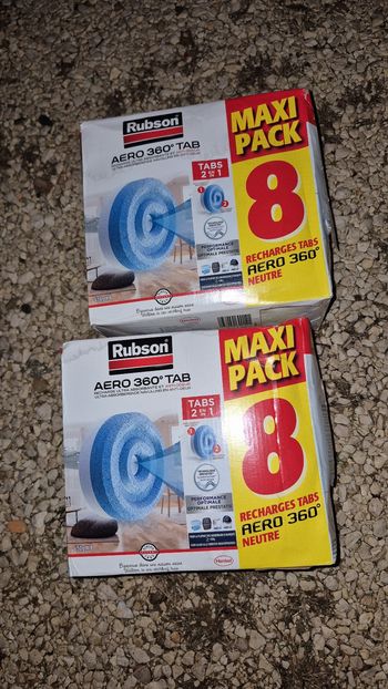 Lot de 16 recharges Rubson Aero 360 Tab