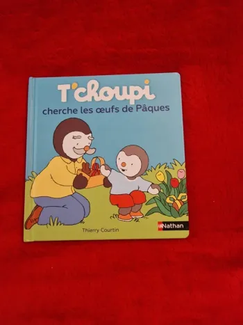 Livre 35 t'choupi cherche les œufs de pâques