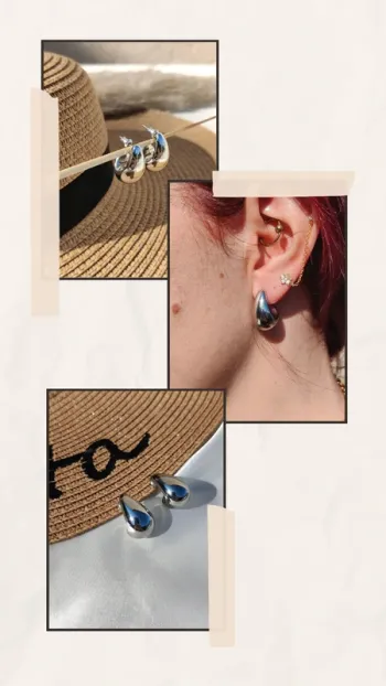 Boucle d'oreille Naïa