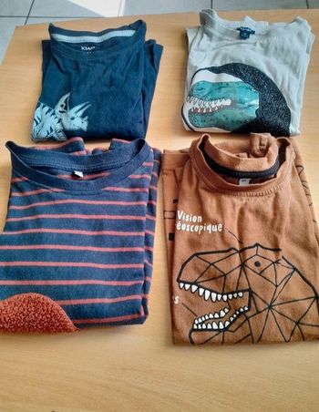 T-shirts dinosaure