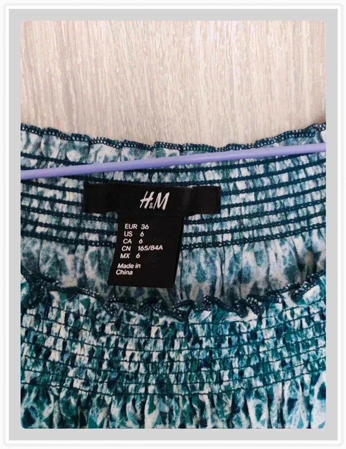 Robe smockée, h&m - photo numéro 2