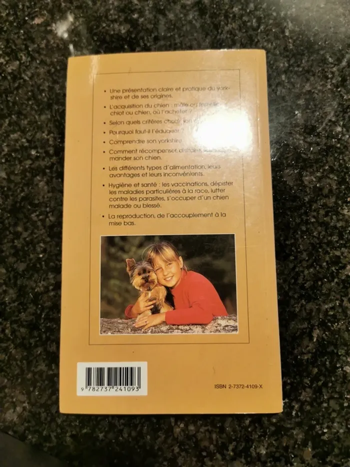 Livre " Mon chien, le Yorshire" - photo numéro 2
