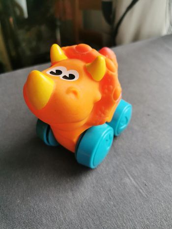 Voiture orange Roulimou Playskool