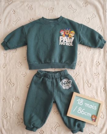  Ensemble Jogging Pat' Patrouille - Zara Kids (18 mois)