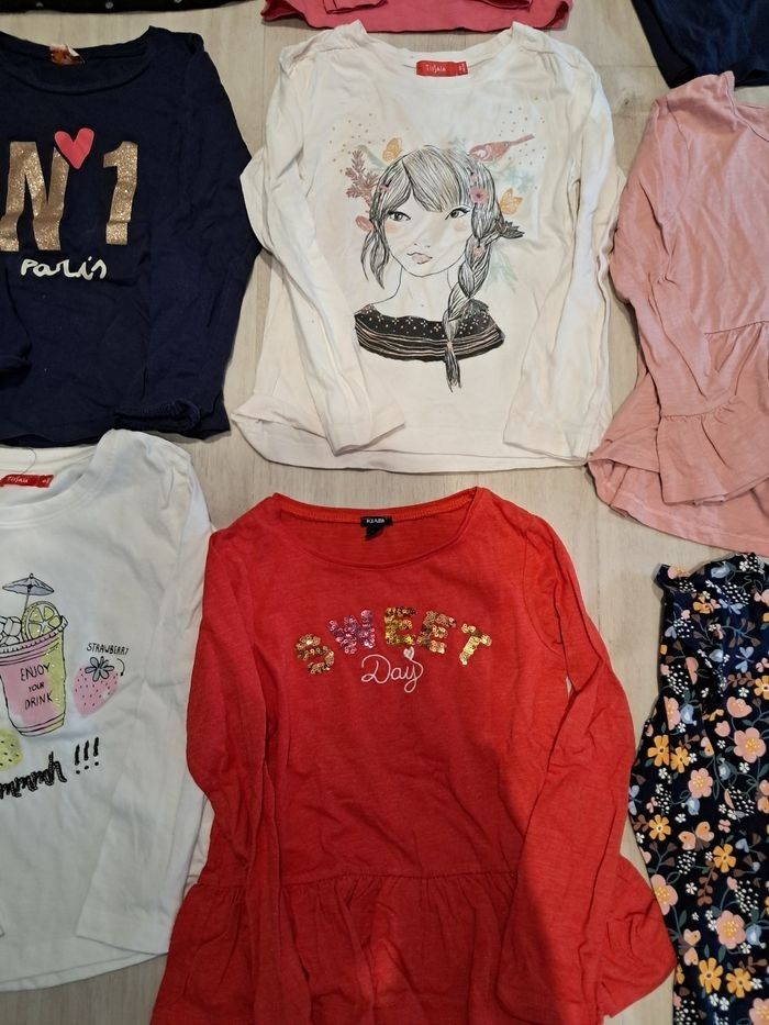 Lot de t shirts manches longues 6ans - photo numéro 5