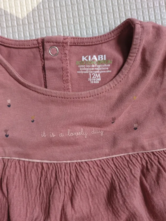 Tee shirt Kiabi 12 mois - photo numéro 3