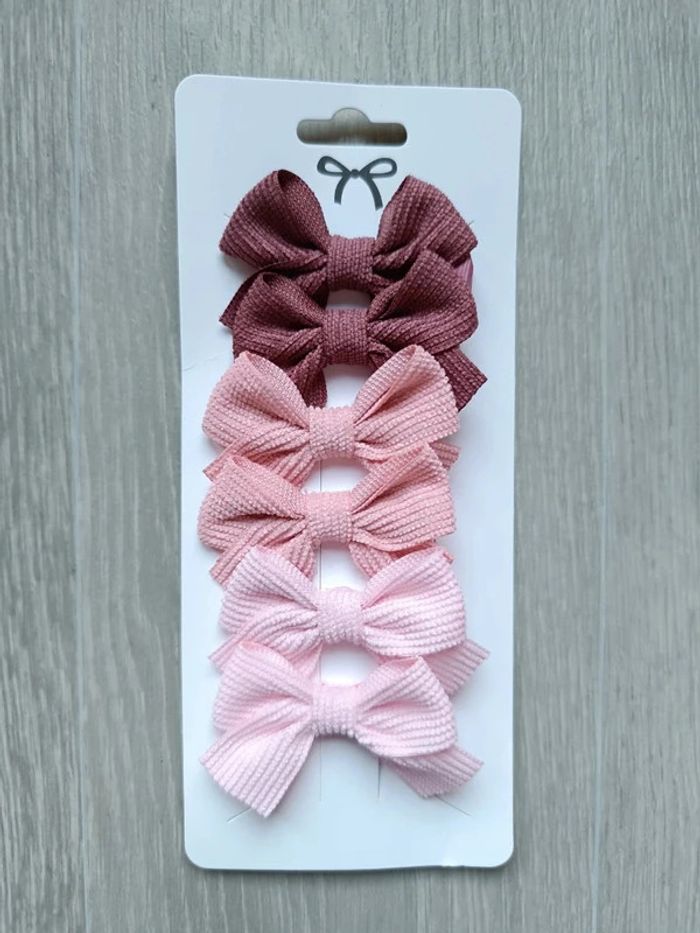 Lot de 6 barrettes à cheveux enfant