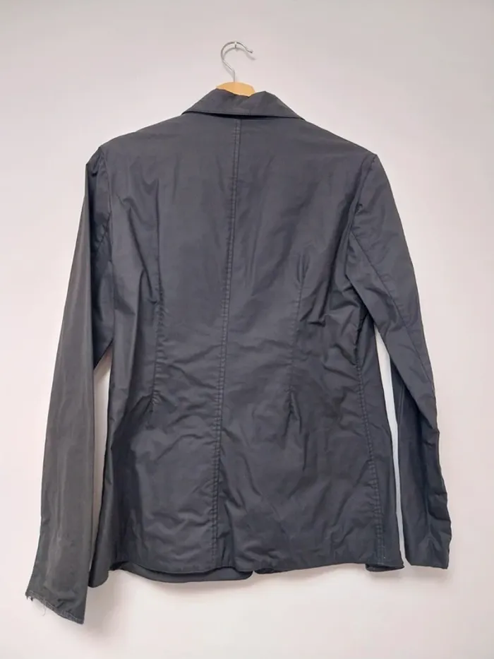 Blazer noir en coton Paco Rabanne 40 - photo numéro 2