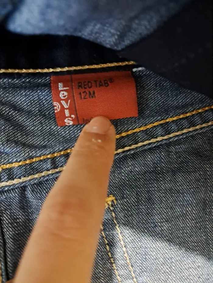 Robe en jeans - Levi's - 12 mois - photo numéro 6