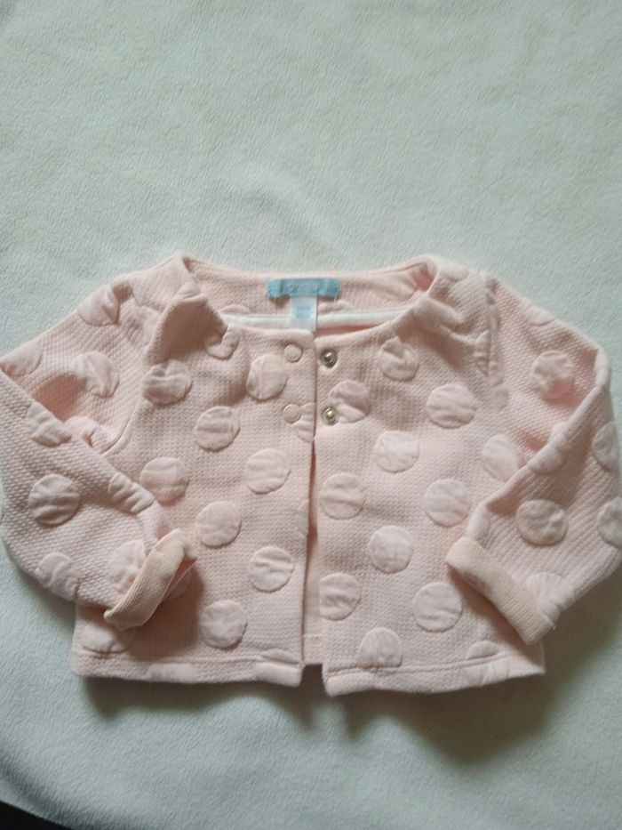 Gilet + jupe de princesse 6 mois - photo numéro 4