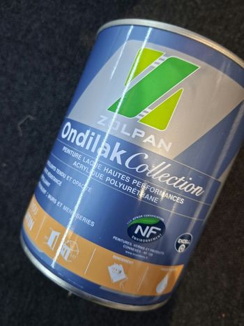 Peinture zolpan ondilak laque blanche acrylique neuf  1 litre ou plus