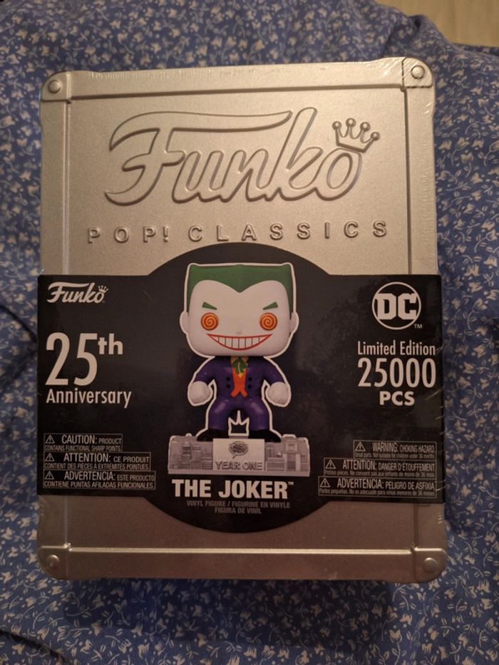 Funko pop DC the joker 25k