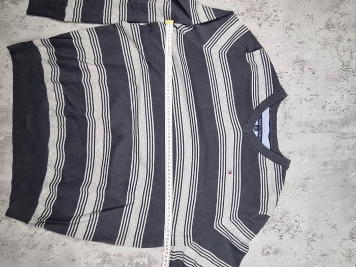 Pull col V Tommy Hilfiger bariolé, XL Hommes - photo numéro 11