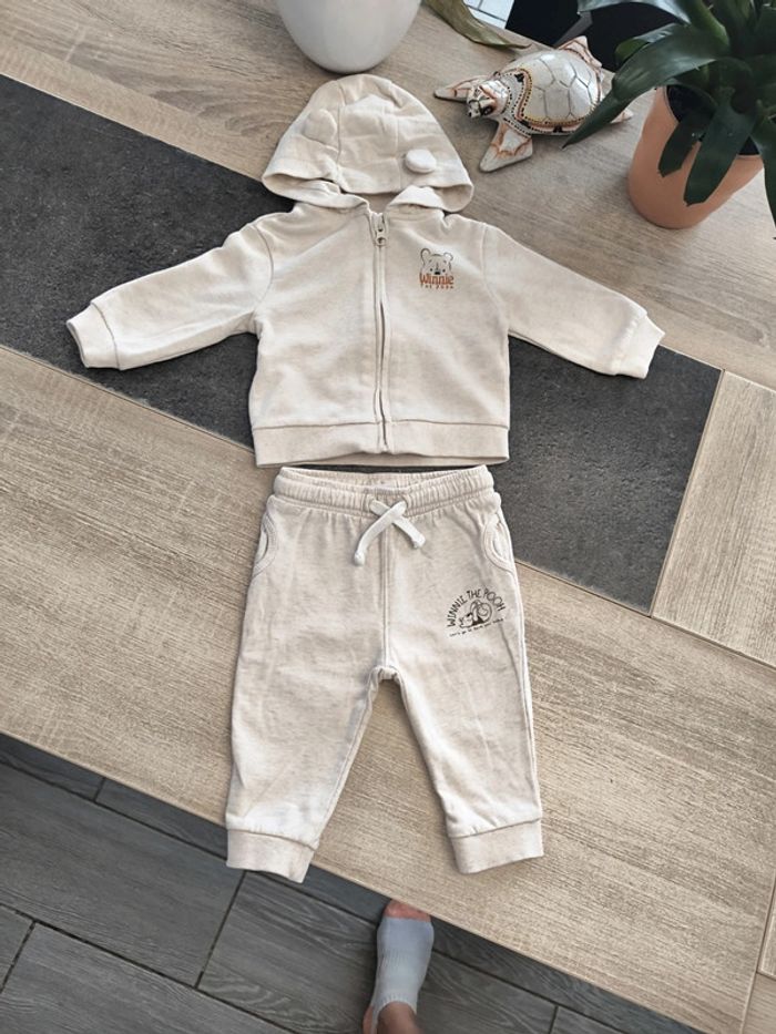 Ensemble 2 pièces garçon 9 mois Disney Winnie l'ourson - photo numéro 2