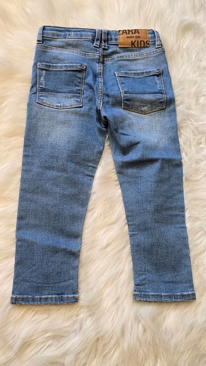 🤩💙 superbe Ensemble teeshirt ml et jeans regular 36mois /3ans garçon 😍💙 - photo numéro 6