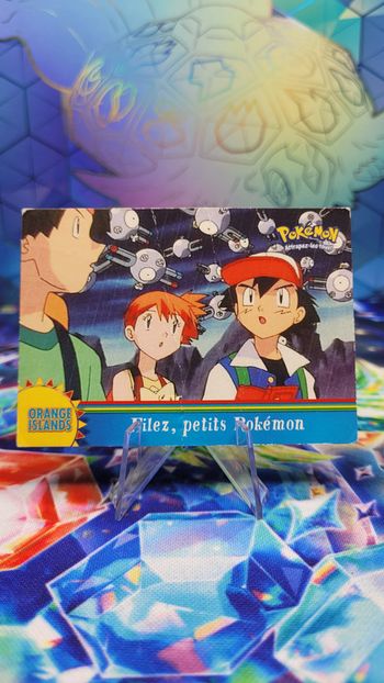 Carte Pokémon Topps OR18 "Filez, petits Pokémon"