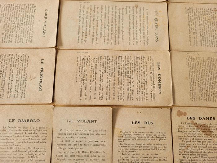 Lot ancienne image carte chocolat Révillon - photo numéro 3