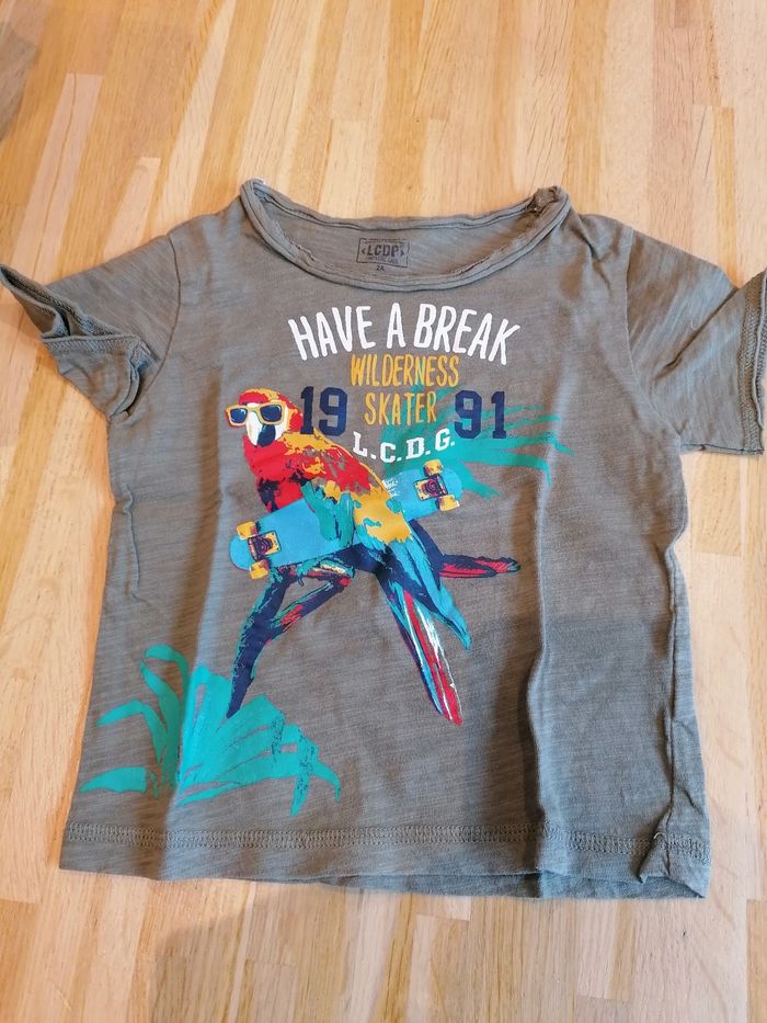 T-shirt manches courtes 24mois