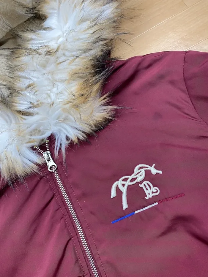 Doudoune Pénélope Leprevost bordeaux – Taille XL - photo numéro 2
