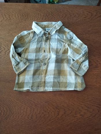 Chemise manches longues 6 mois