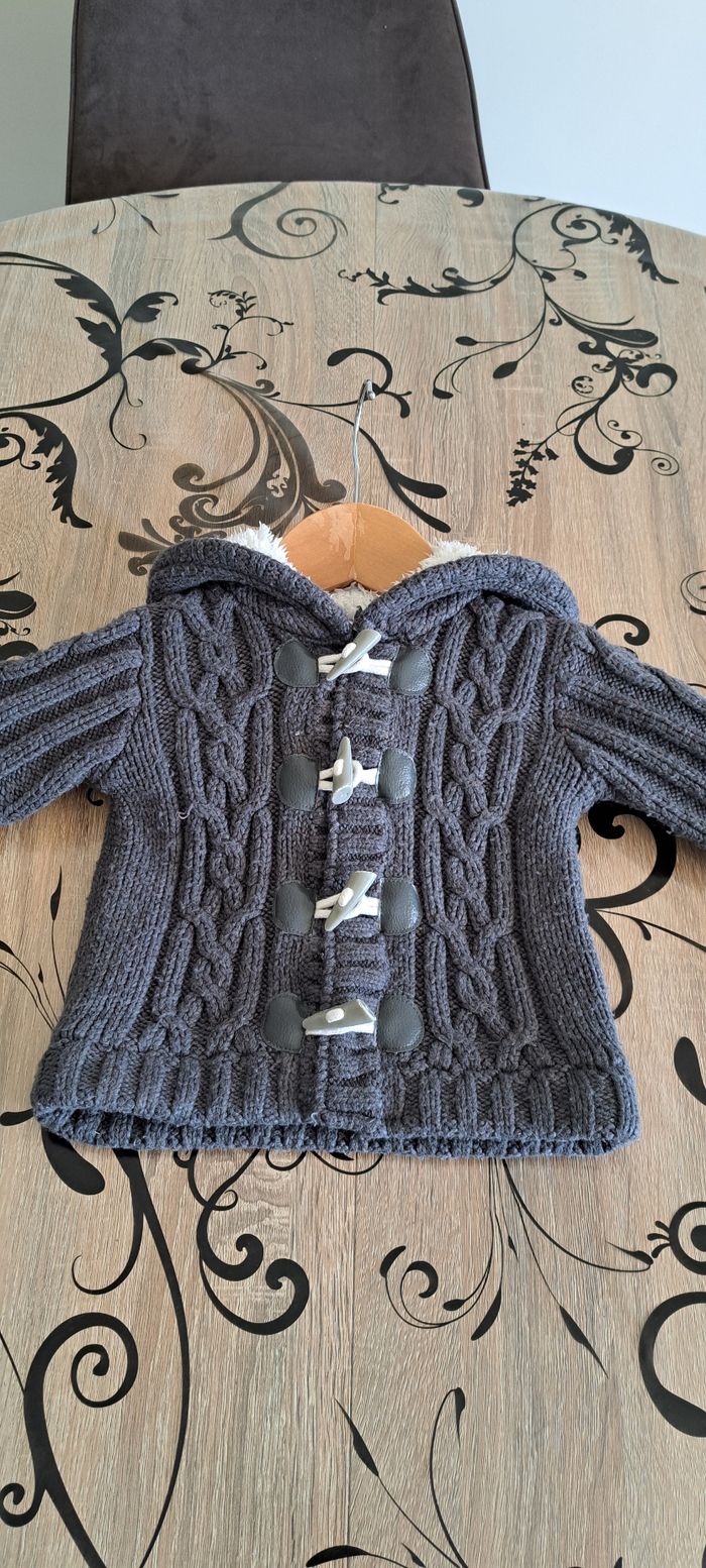 Manteau gilet garçon Taille 6 mois - photo numéro 3