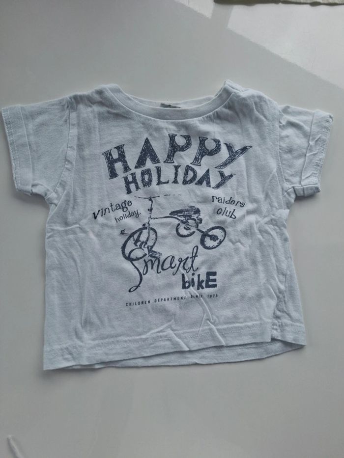 Lot 2 tee-shirts 12 mois Devil Child - photo numéro 2