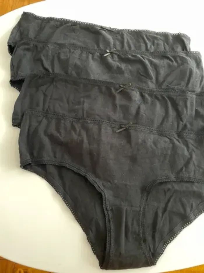 Paquet de 4 culottes noires XL/XXL Seduccia - photo numéro 2