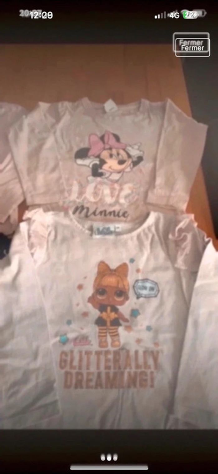 T shirt minnie - photo numéro 2