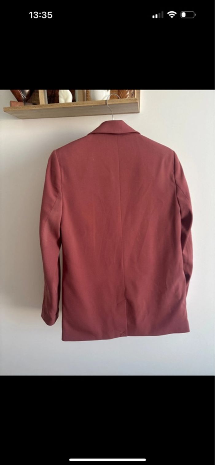 Blazer rose poudrée - photo numéro 4