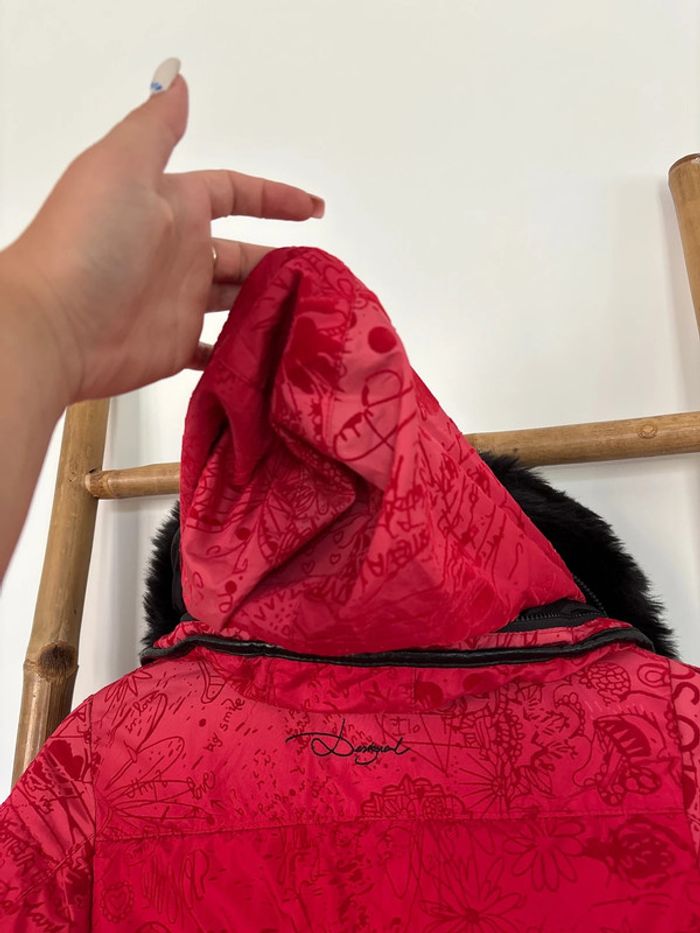 Manteau rouge Desigual taille 9/10 ans - photo numéro 9