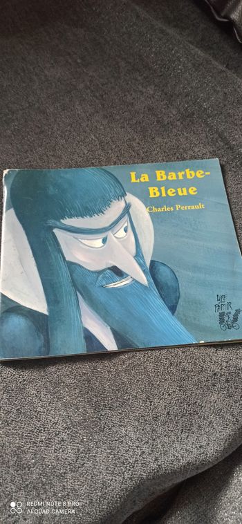 Livre LA barbe bleue