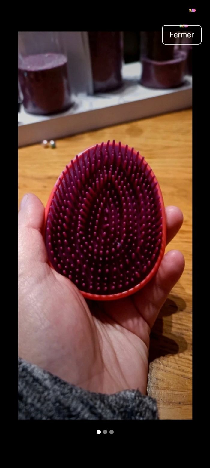 Brosse rose