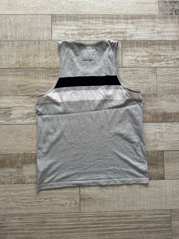 Débardeur Abercrombie & Fitch Gris Rayé – Taille XL – Très bon état