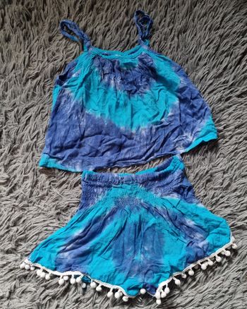 Ensemble d'été Tie and dye 2ans