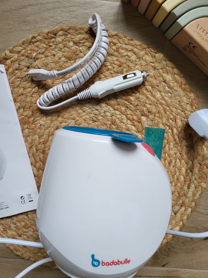 🍒Chauffe biberon nomade badabulle complet avec notice - photo numéro 2