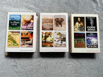 Lot de 3 livres « Sélection du livre »
