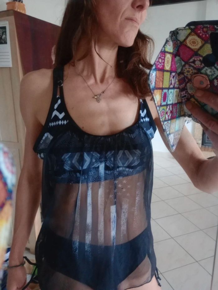 Maillot de bain femme 2 pièces c84 - photo numéro 5