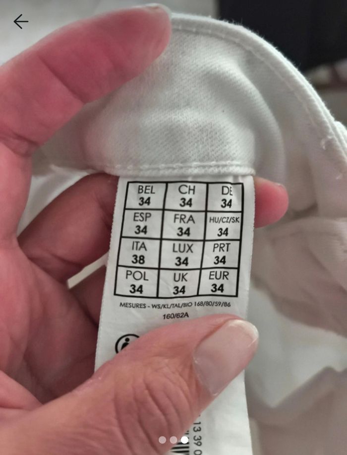 Jeans slim blanc - photo numéro 2