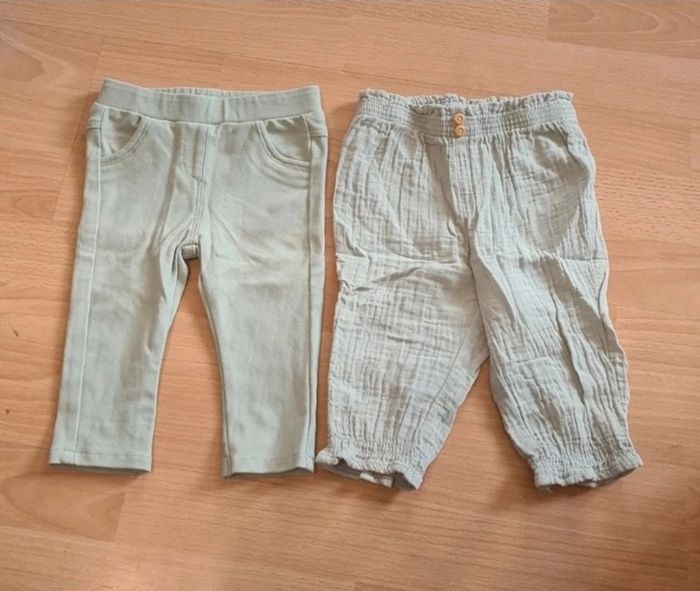 Lot de pantalons/jeans/legging 6 mois - photo numéro 3